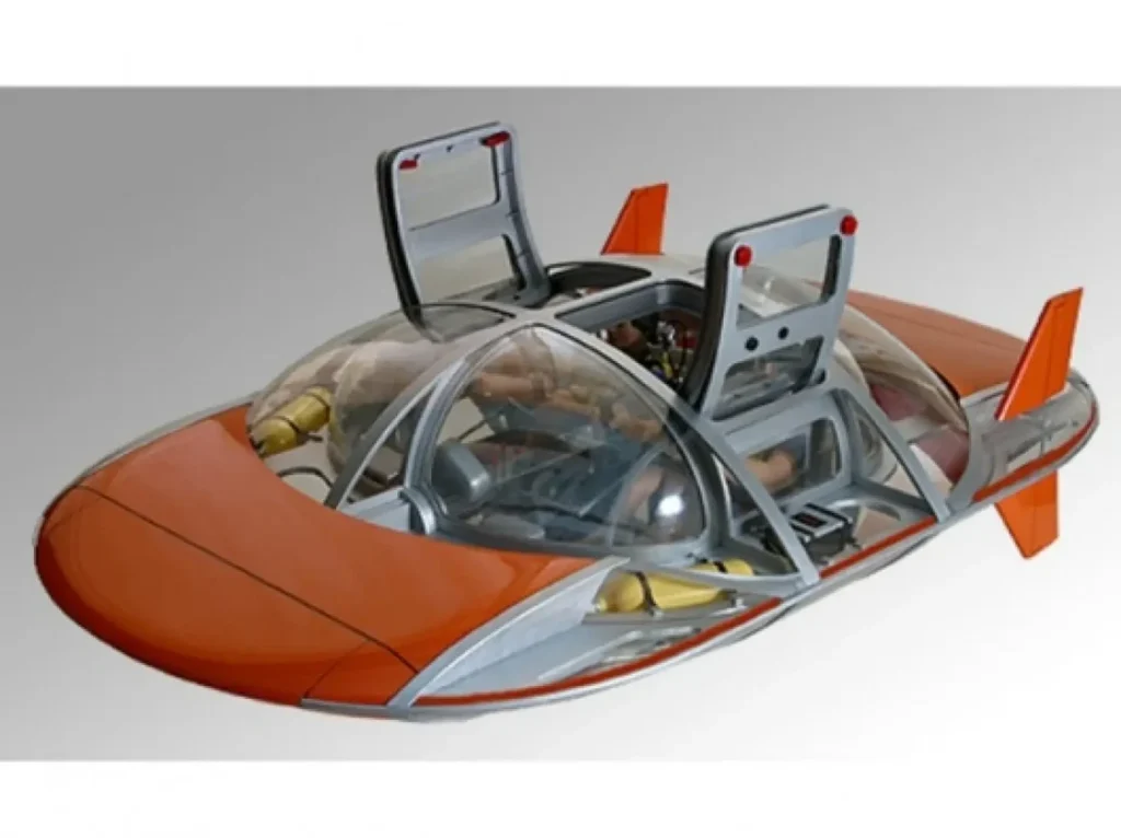 Pedal powered submarine 1
